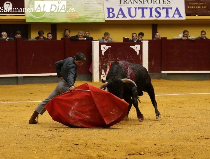 Lleno y ocho orejas en la fiesta de la Escuela Taurina en Alba de Tormes | Imagen 1