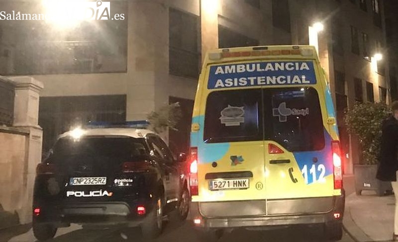 Dos hombres de unos 30 y 50 años heridos en una agresión en la calle Bordadores de Salamanca