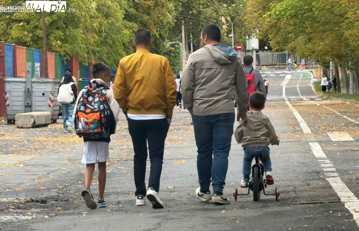 Las familias salmantinas plantan cara por la escuela pública