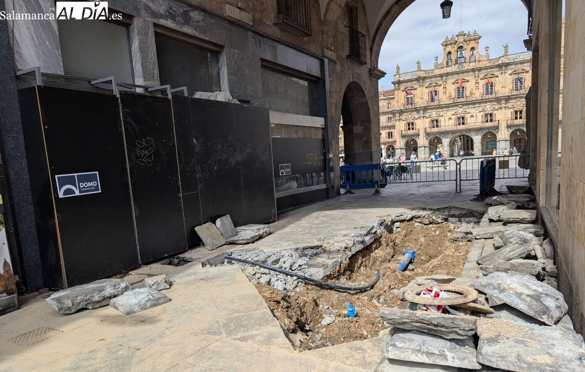 Cerrado el arco de Poeta Iglesias a peatones y tráfico hasta el 13 de octubre 