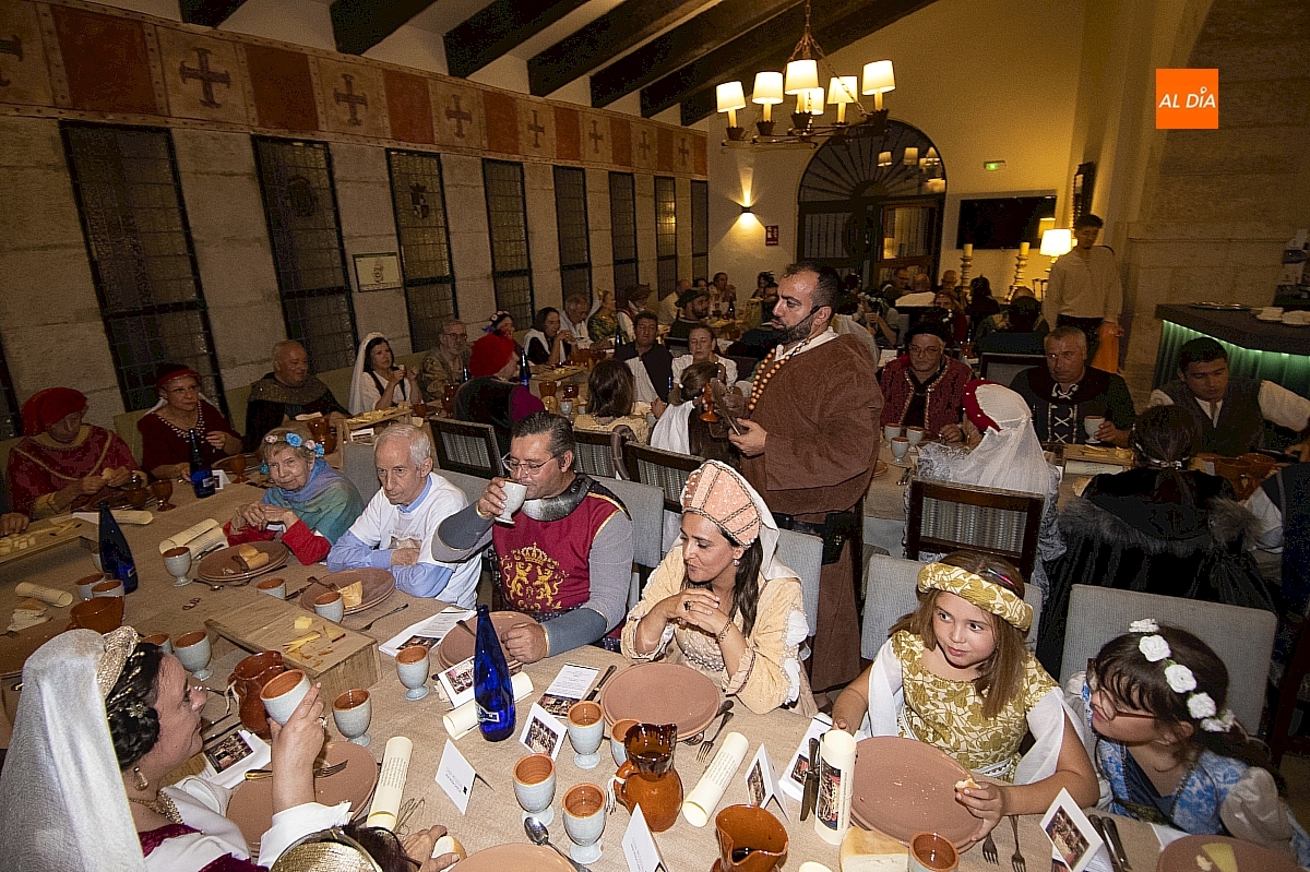 El Parador de Ciudad Rodrigo se convierte en escenario de la cena de gala medieval