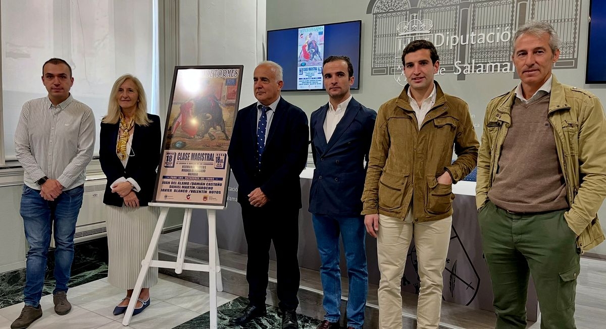 Entrada libre en Alba de Tormes para una clase magistral con seis diestros de la tierra