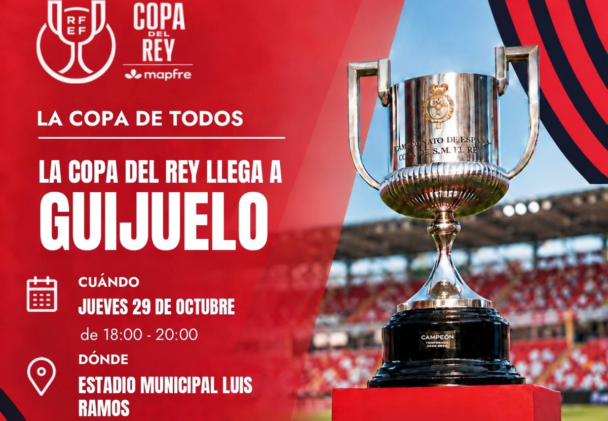 La Copa del Rey llega a Guijuelo: fotos, regalos y sorteo de entradas para la final