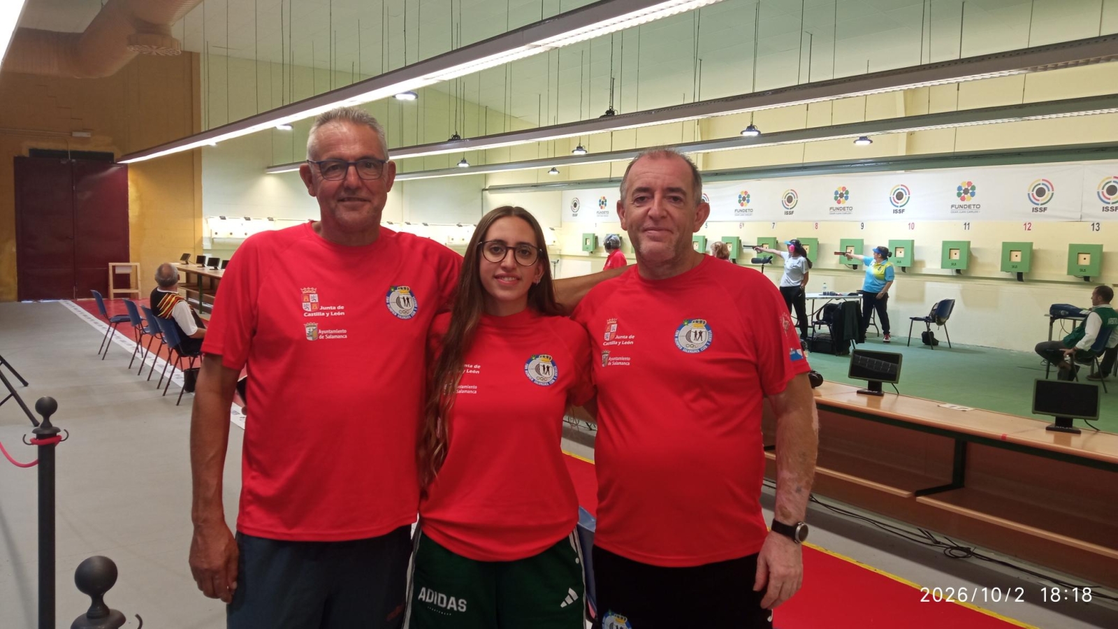 Tres medallas para el Club Tiro Olímpico Salamanca en el Campeonato de España de Armas Deportivas