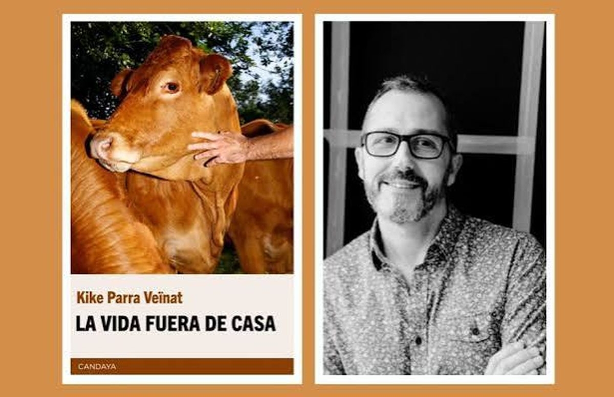 Kike Parra Veïnat sorprende con sus cuentos de La vida fuera de casa 