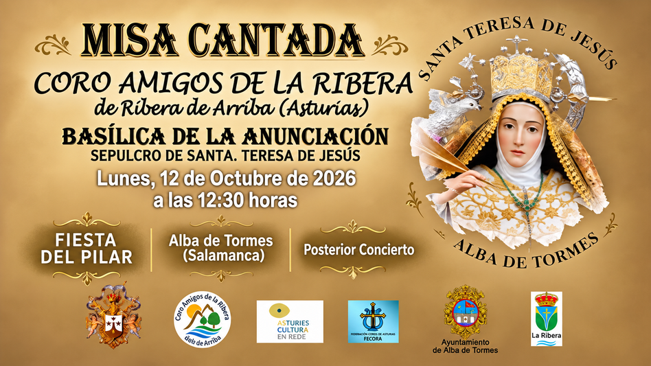 Misa cantada por el Pilar en la Basílica de la Anunciación