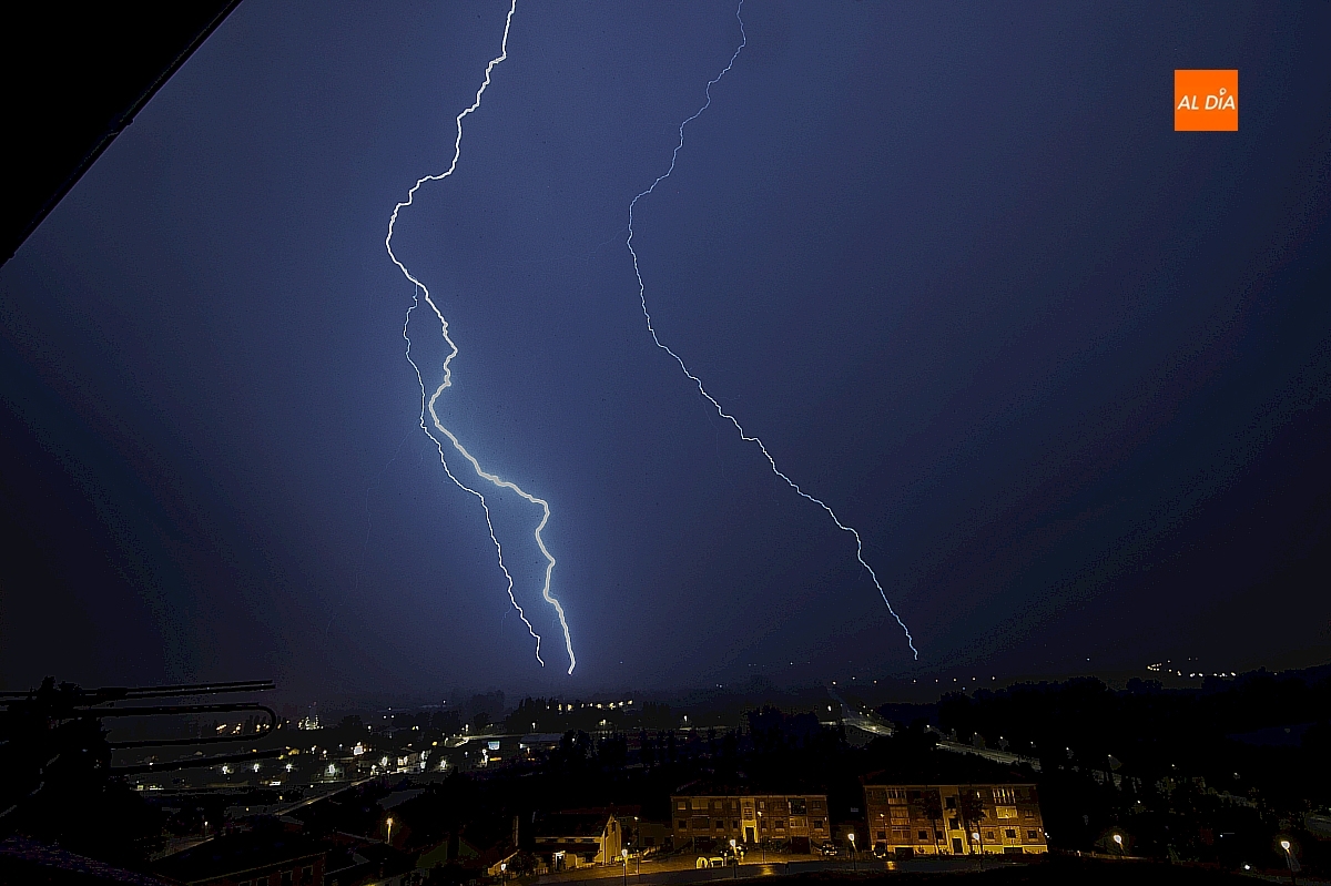 Las tormentas rodean Ciudad Rodrigo sin causar daños relevantes