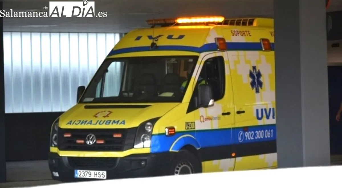 Herida una mujer de 60 años en un atropello en la calle Guadiana de Salamanca