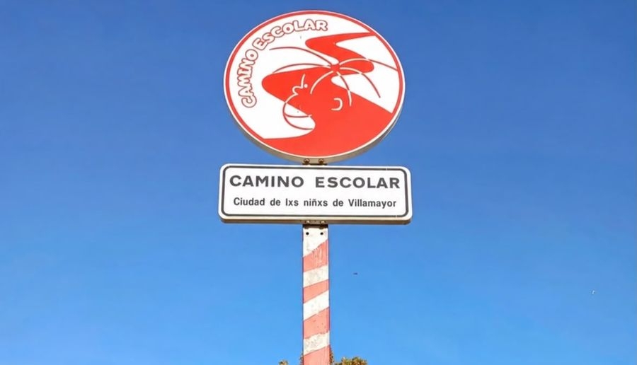 Villamayor impulsa el uso de su Camino Escolar