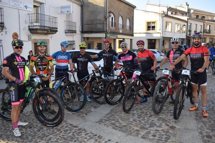 La Marcha BTT en homenaje a Juanma Gárate estrena póker de campeones  