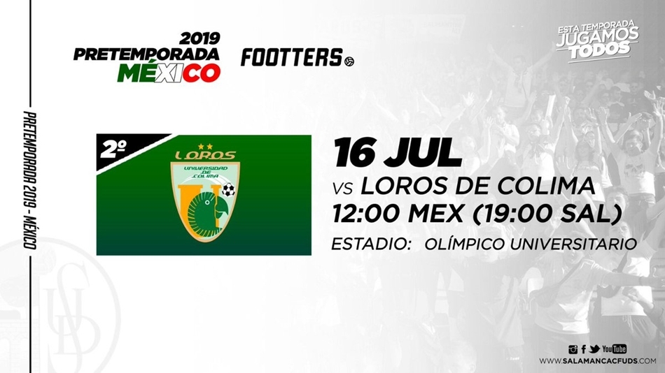 El Salamanca añade un amistoso más a su pretemporada mexicana