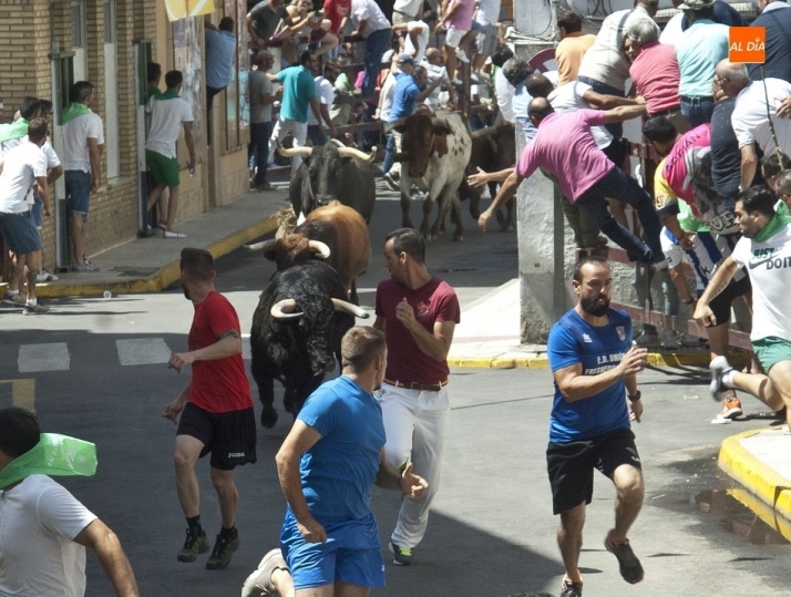 Buenas oportunidades de carrera en el encierro dominical/ Foto: Adrián M. Pastor