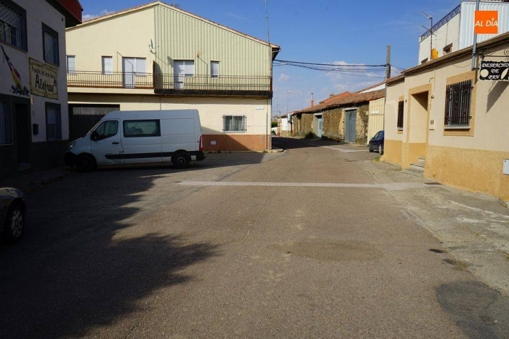 Calle de Fuenterroble donde se produjeron los hechos