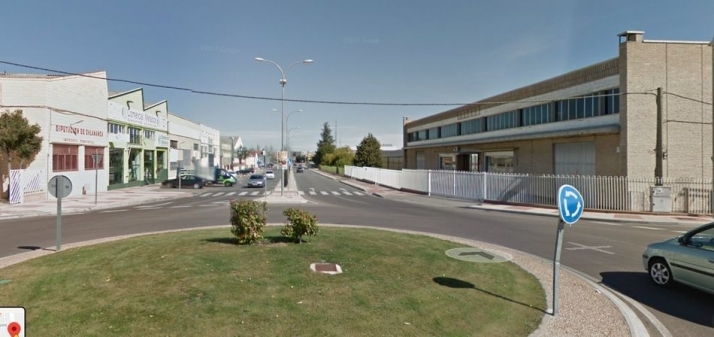 El motorista ha resultado herido en el polígono industrial El Montalvo