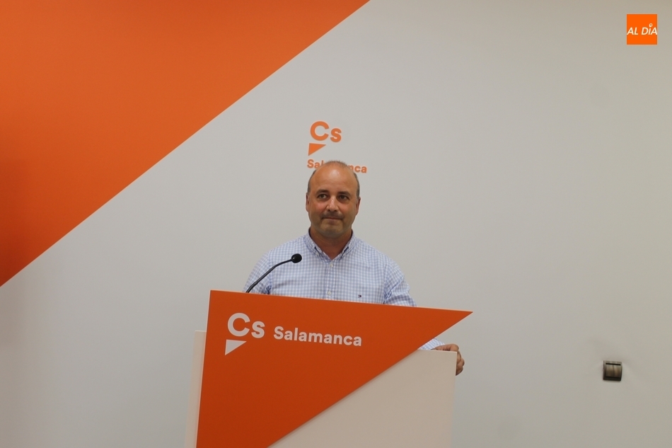 David Castaño, procurador de Cs a las Cortes de Castilla y León.