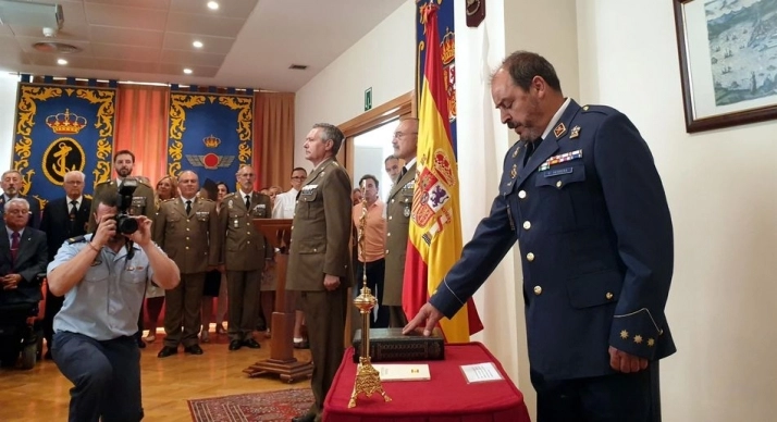 El coronel Emilio García Herrera ha tomado el mando este lunes como nuevo subdelegado de Defensa en Salamanca