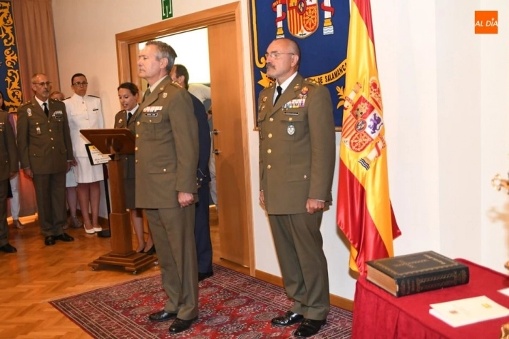 Foto 4 - El coronel Emilio Garc&iacute;a Herrera toma el mando de Subdelegaci&oacute;n de Defensa en Salamanca&nbsp;  