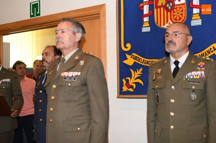 Foto 2 - El coronel Emilio Garc&iacute;a Herrera toma el mando de Subdelegaci&oacute;n de Defensa en Salamanca&nbsp;  