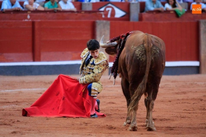El novillero salmantino Antonio Grande | Foto: Archivo