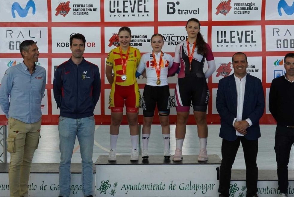 Las ciclistas del HyD Salamanca logran tres medallas en el Campeonato de España