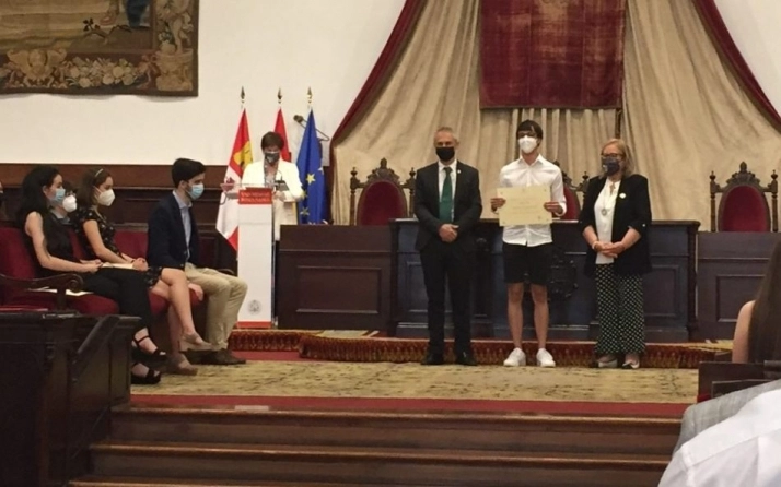 Foto 5 - La USAL reconoce al IES Campo Charro de La Fuente de San Esteban y a cuatro de sus alumnos  