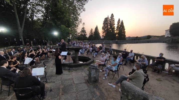 El jardín de El Bosque acogió el concierto de la Banda Municipal bejarana - KR