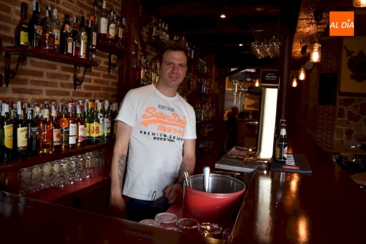 Jesús Sánchez, nuevo propietario de Disco Bar Zoppo / Pedro Zaballos