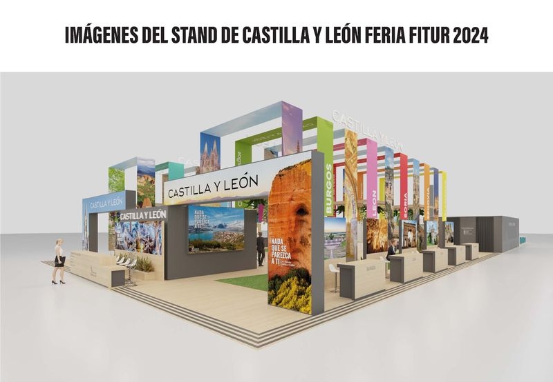 Castilla y León, legado de España, así será el stand de la comunidad en FITUR 