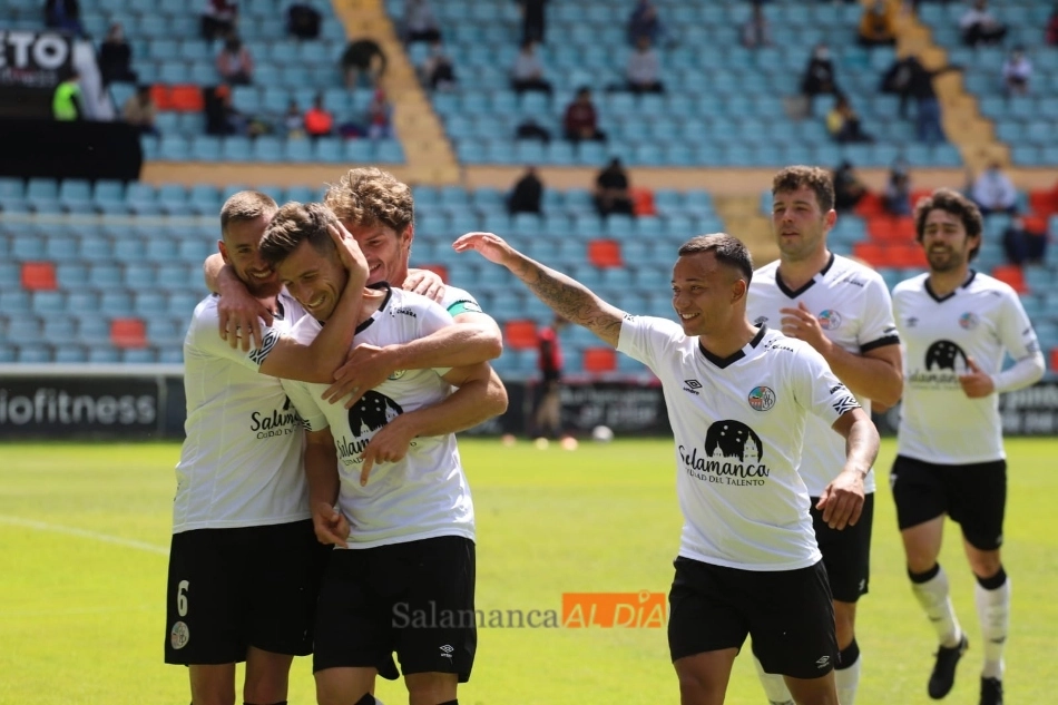El Salamanca UDS, en su último partido en casa / Lydia González