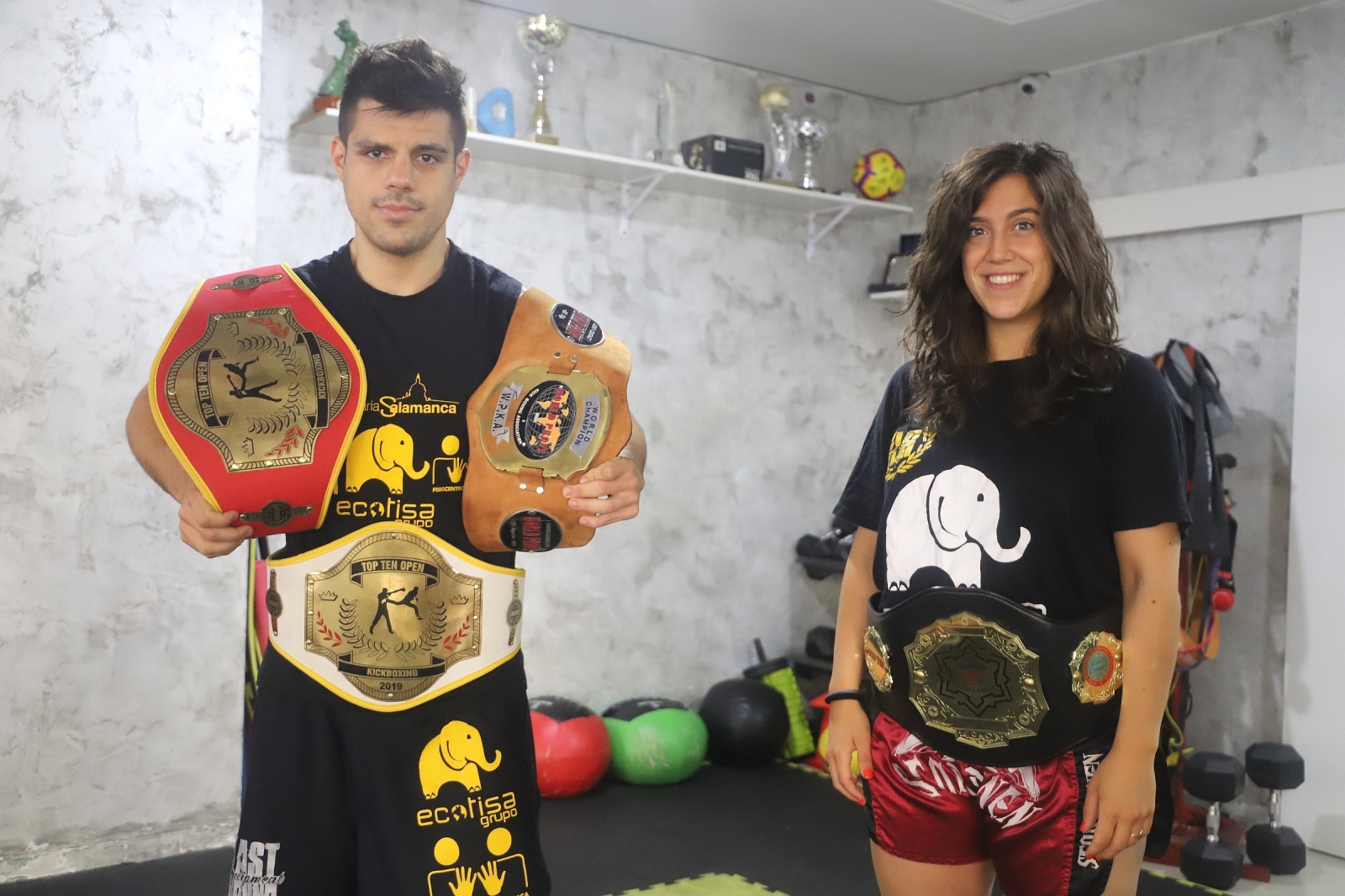 Alicia y Richard, en el Estudio / Lydia González