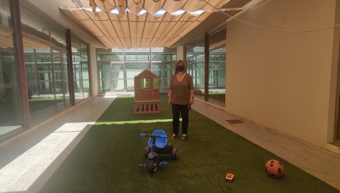 La concejala de Familia e Infancia, Esther Casado, presentaba la nueva instalación