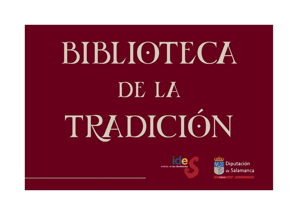 Rotulación que identifica a la Biblioteca de la Tradición
