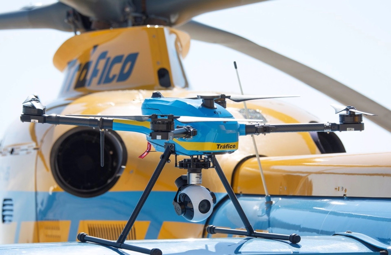 Uno de los drones de la DGT que vigilará las carreteras este verano
