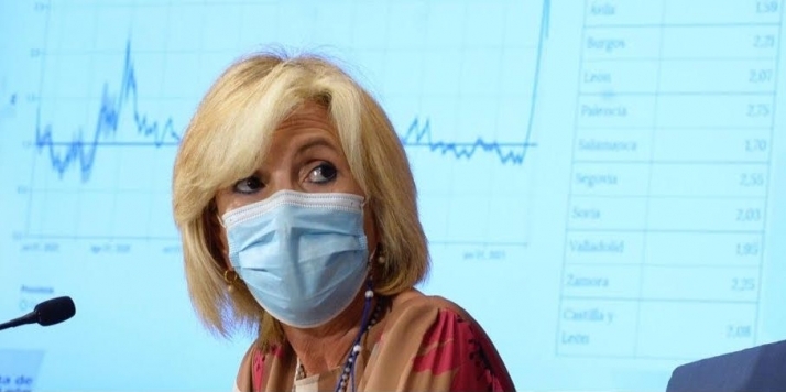 Verónica Casado, consejera de Sanidad de Castilla y León