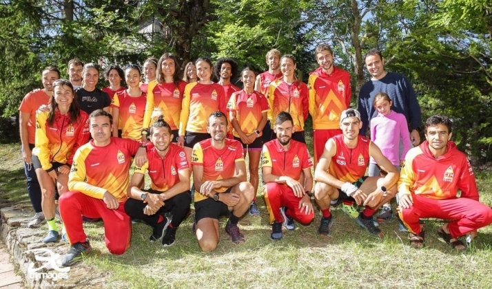 Selección española que participará en el Campeonato del Mundo de Skyrunning
