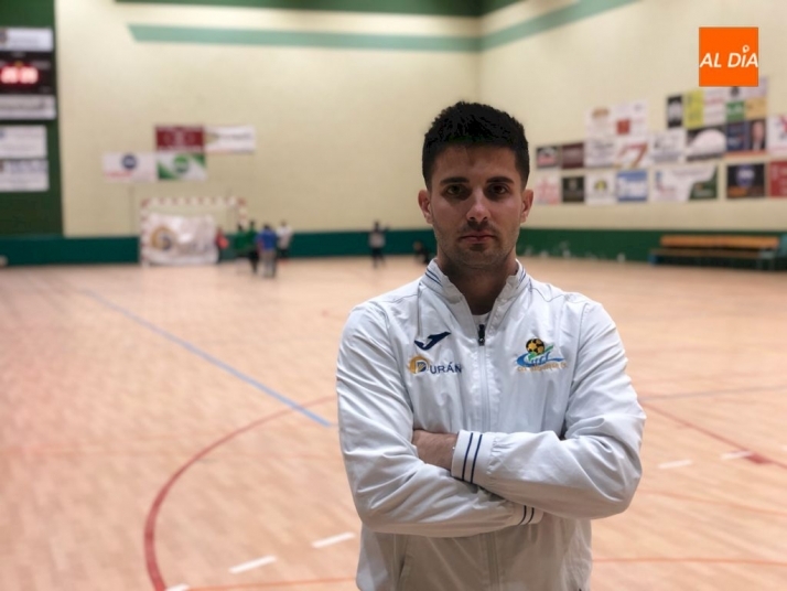 Óscar González, entrenador del Piensos Durán Albense