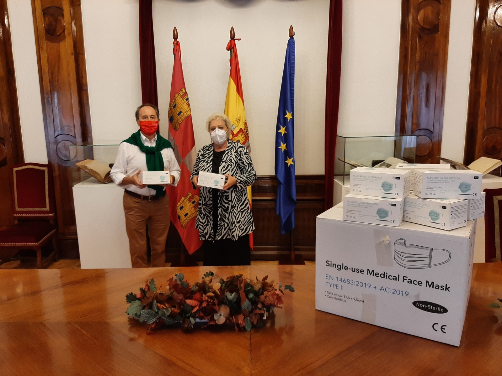 La Subdelegación del Gobierno se encargará de la distribución de las mascarillas