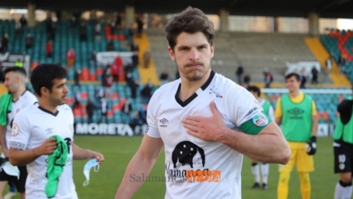 Antonio Amaro, capitán del Salamanca UDS