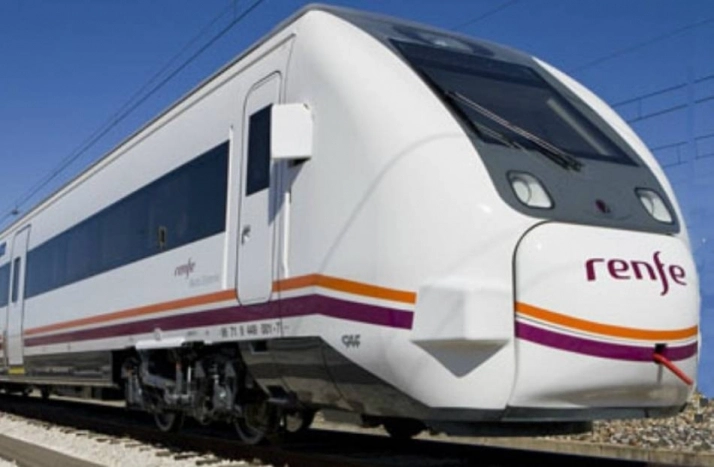 Imagen de archivo de un tren de Renfe