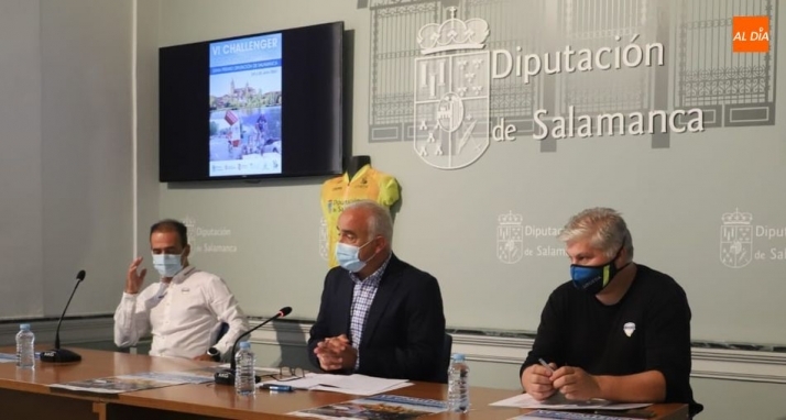 Presentación de la VI Challenger Ciclista Salamanca Máster en la Diputación. Foto de Lydia González