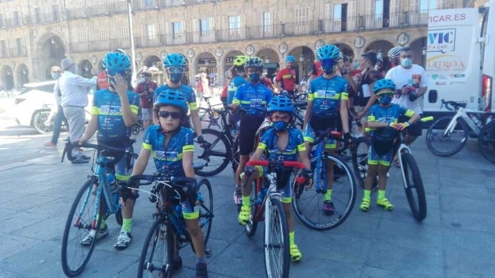 Fin de semana de competiciones para la Escuela de Ciclismo Salmantina