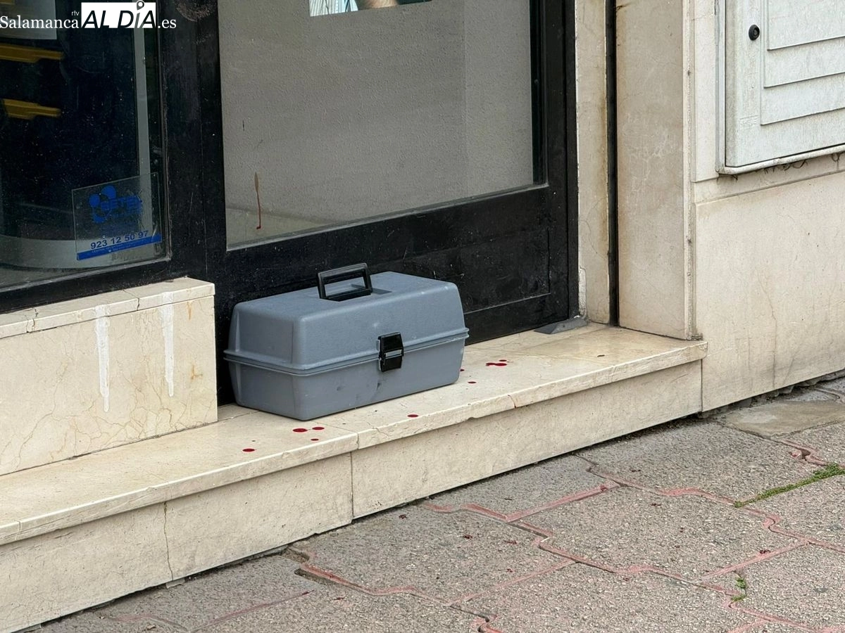 Joyería de Santa Marta en la que ha tenido lugar el atraco. Foto Vanesa Martins