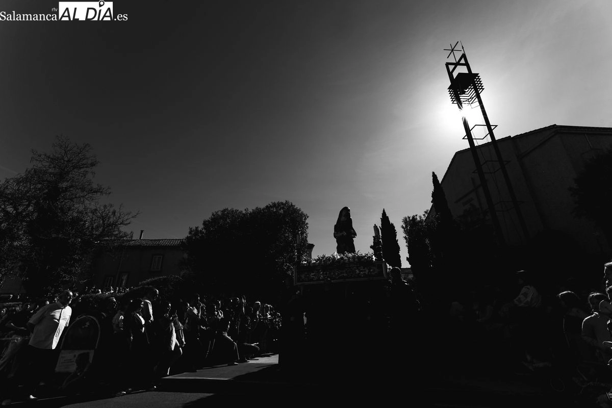 La Semana Santa de Salamanca, en blanco y negro | Fotos: David Sañudo