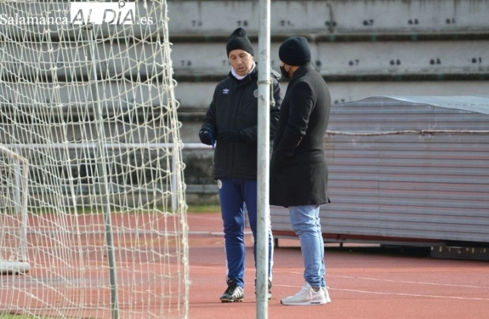 Imágenes del entrenamiento del Salamanca UDS llevado a cabo en Las Pistas / Fotos: Carlos Cuervo