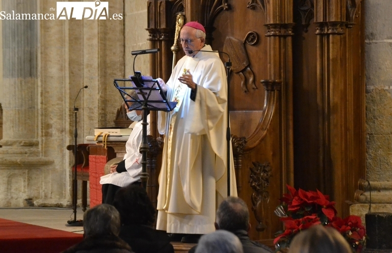 Homilía íntegra de Jesús García Burillo durante la Misa del Día de Navidad