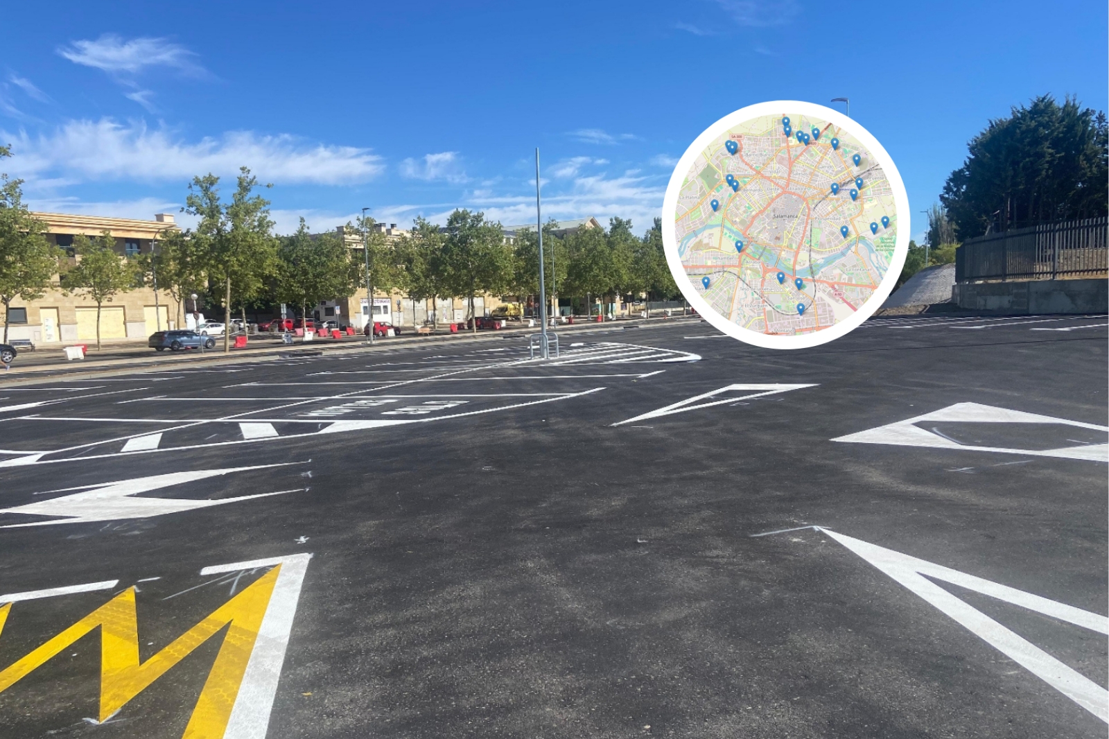 MAPA | Dónde aparcar gratis en Salamanca: guía de las 6.300 plazas distribuidas por barrios