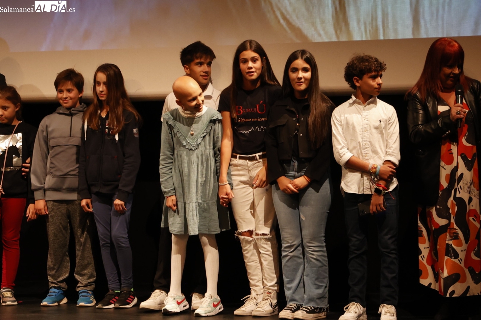 Marcha solidaria por los niños en Castellanos de Moriscos