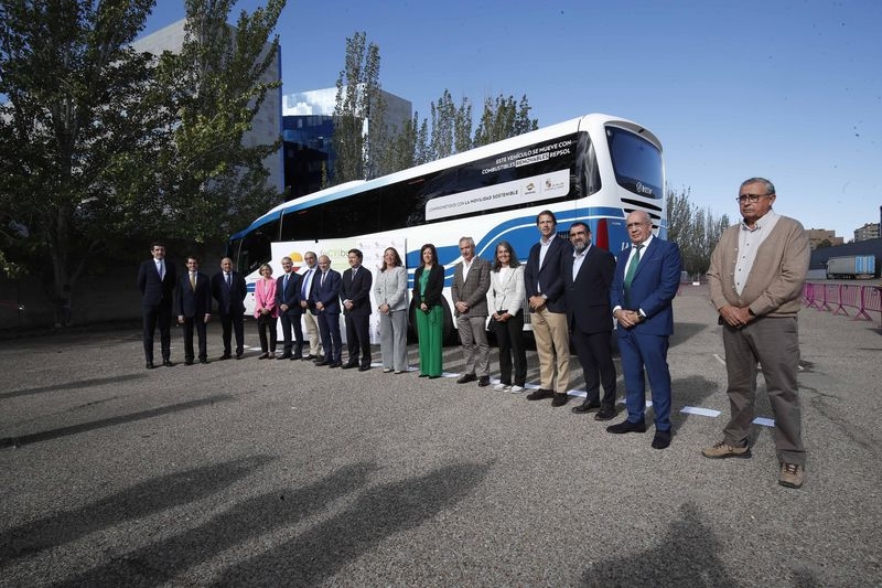Siete empresas del transporte interurbano en CyL usarán combustible renovable de forma experimental desde octubre