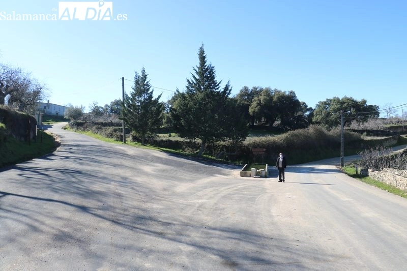 Zona de la Navita donde se ha desplazado el caño unos metros más abajo