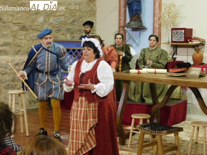 Santiz, punto de partida de la gira teatral Buscando a Nebrija, con motivo del V Centenario de este humanista